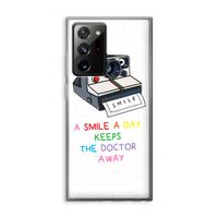 Smile: Samsung Galaxy Note 20 Ultra / Note 20 Ultra 5G Transparant Hoesje