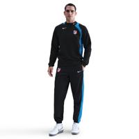 Nike Atletico Madrid Total 90 Crew Trainingspak Woven 2025-2026 Zwart Blauw Wit