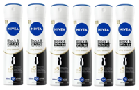 Nivea Black & White Silky Smooth Deodorant Spray Voordeelverpakking