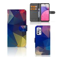 Samsung Galaxy A33 5G | Book Case | Polygon Dark