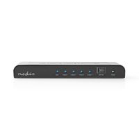 Nedis HDMI-Splitter | 4-Poorts | HDMI Input | 4x HDMI Output | 1 stuks - VSPL3474AT VSPL3474AT