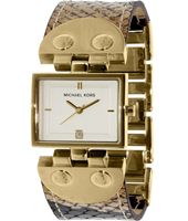 Horlogeband Michael Kors MK2114 Leder Bi-Color 26mm