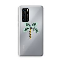 Palmboom: Huawei P40 Transparant Hoesje