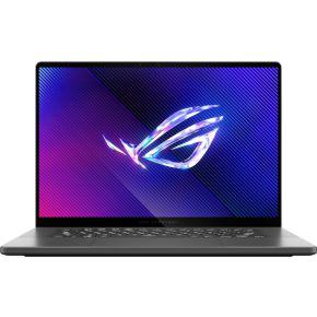 ASUS ROG Zephyrus G16 GU605MI-QR038W Laptop 40,6 cm (16") WQXGA Intel Core Ultra 7 155H 16 GB LPDDR5x-SDRAM 1 TB SSD NVIDIA GeForce RTX 4070 Wi-Fi 6E (802.11ax) Windows 11 Home Grijs, Zwart