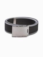 Italian Style - Heren Riem Sackcloth Belt - Donker Grijs - One Size