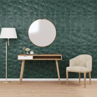 VidaXL 48 st wandpanelen diamant 12 m² 50x50 cm xps groen