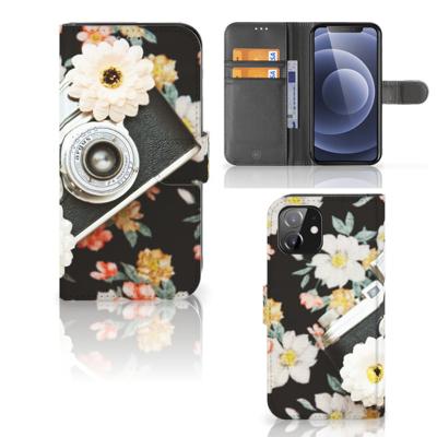 iPhone 12 | 12 Pro (6.1") | Telefoonhoesje met foto | Vintage Camera | Portemonnee hoesje