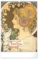 Alphonse Mucha Kalender 2026