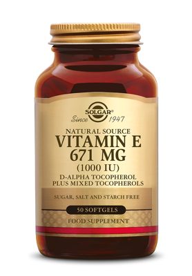 Solgar Vitamine E 671 mg/1000 IU Complex Softgel