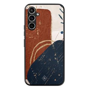Samsung Galaxy A34 hoesje - Abstract terracotta