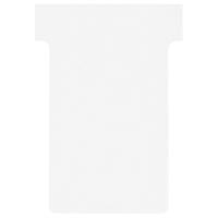 T-kaart nobo nr.2 48mm wit 100 stuks