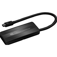 Envoy Express The World's First Thunderboltâ„¢ certified bus-powered 'add your own drive' Enclosure for NVME M.2 2280 - Black