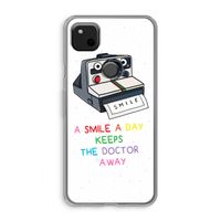 Smile: Google Pixel 4a Transparant Hoesje