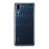 Marrakech Zigzag: Huawei P20 Transparant Hoesje