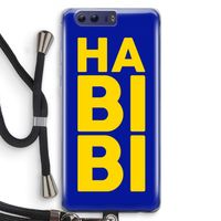 Habibi Blue: Honor 9 Transparant Hoesje met koord
