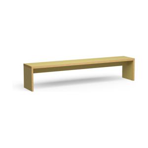 HKliving Dining Bench eetkamerbank 220 cm olive