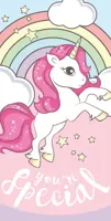 Unicorn Strandlaken you're special - 70 x 140 cm