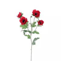 Anemone Tak Rood 62 cm kunstplant - Buitengewoon de Boet