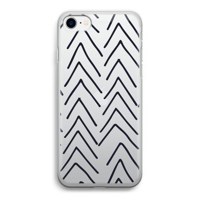 Marrakech Arrows: iPhone SE 2020 Transparant Hoesje
