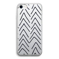 Marrakech Arrows: iPhone SE 2020 Transparant Hoesje