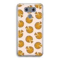 You Had Me At Pizza: LG G6 Transparant Hoesje