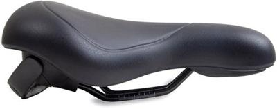 Ks Selle comfort zadel e-bike met handgreep zwart soft, zonder strop