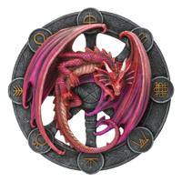 Anne Stokes Plaque Lammas Dragon 32 Cm