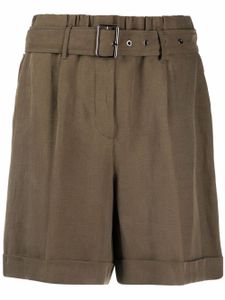 Woolrich short à taille ceinturée - Vert