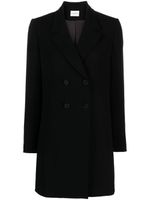 Claudie Pierlot robe croisée en tweed - Noir