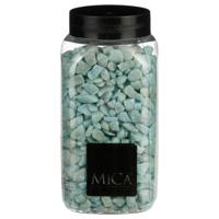 Mica Decorations decoratie steentjes - lichtblauw - 650ml - hobby steentjes