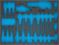 HAZET 2-componenten zachschuiminleg 163-526L · L x B: 519 mm x 392 mm