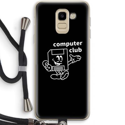 Floppyhead: Samsung Galaxy J6 (2018) Transparant Hoesje met koord