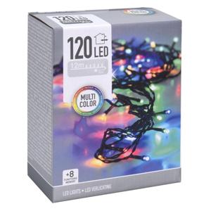 Kerstboomverlichting - gekleurd - 120 LED lampjes - 12 m