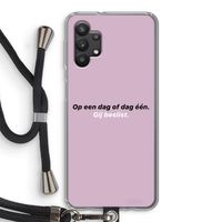 gij beslist: Samsung Galaxy A32 5G Transparant Hoesje met koord
