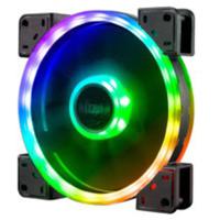Akasa Vegas TLY PC-ventilator RGB (b x h x d) 140 x 140 x 25 mm Incl. LED-verlichting - thumbnail