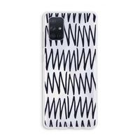 Marrakech Zigzag: Galaxy A71 Transparant Hoesje