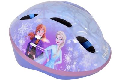 Volare Disney frozen fietshelm - blauw - 52-56 cm