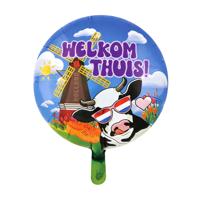 Welkom Thuis Folieballon Koe Cartoon (46cm) Welkom Thuis Folieballon Koe Cartoon (46cm)