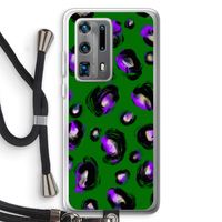 Green Cheetah: Huawei P40 Pro Plus Transparant Hoesje met koord