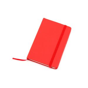 Notitieblokje harde kaft rood 9 x 14 cm   -