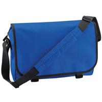 Bagbase Schoudertas - blauw - 41x31x12 cm - 15L - aktetas - volwassenen - polyester - schooltas Bagbase Schoudertas - blauw - 41x31x12 cm - 15L - aktetas - volwassenen - polyester - schooltas