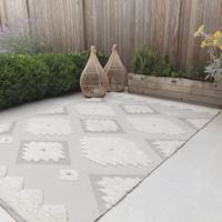 Easy Living - Vloerkleed Monty MN02 Natural/Cream Tribal -