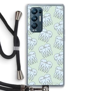 Octopussen: Oppo Find X3 Neo Transparant Hoesje met koord