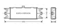 Intercooler, inlaatluchtkoeler IV4045