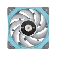 Thermaltake Toughfan 12 Turquoise High Static Pressure Radiator fan 120x120x25mm case fan 4-pin PWM aansluiting - thumbnail