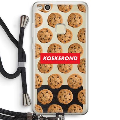 Koekerond: Huawei Ascend P10 Lite Transparant Hoesje met koord