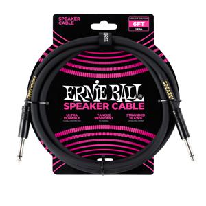 Ernie Ball P06072 audio kabel 1,83 m 6.35mm Zwart