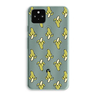 Bananas: Google Pixel 5a 5G Transparant Hoesje