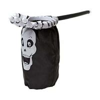 Halloween Decoraties Trick or Treat Zwart 53 x 30 cm Schedel