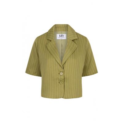 Lofty Manner - Groen | Dames | Blazer | Groen | XL | regular | Kamst mode